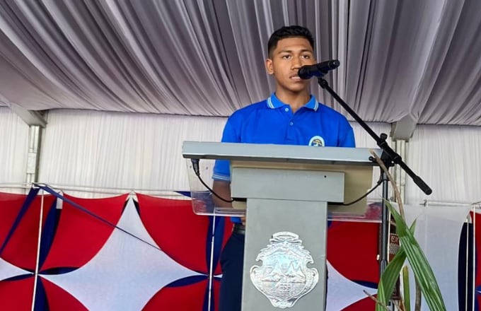 Isaac Eduardo Carballo Ampié del Liceo Académico de Guardia, de Liberia