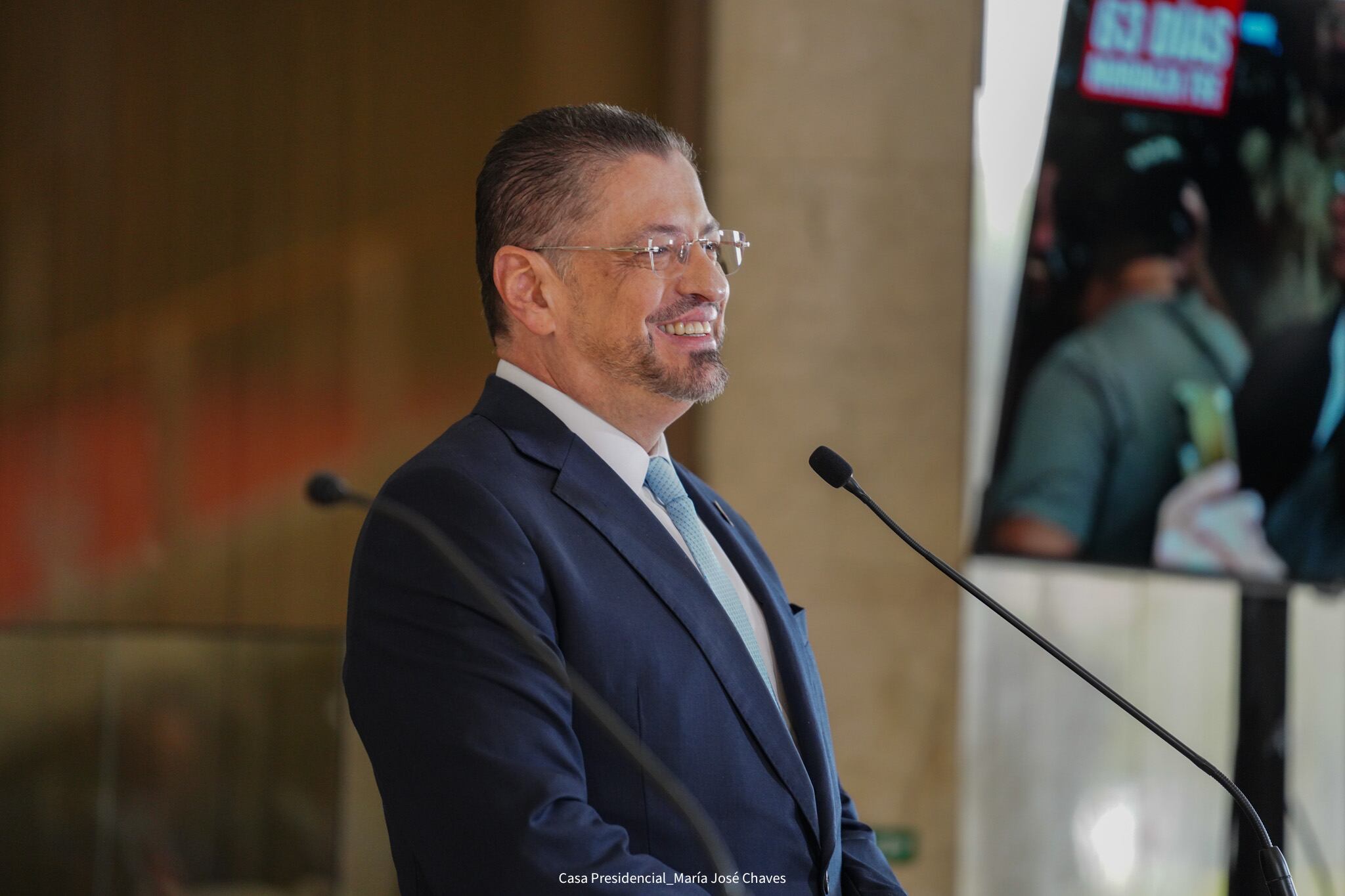 Conferencia de Rodrigo Chaves