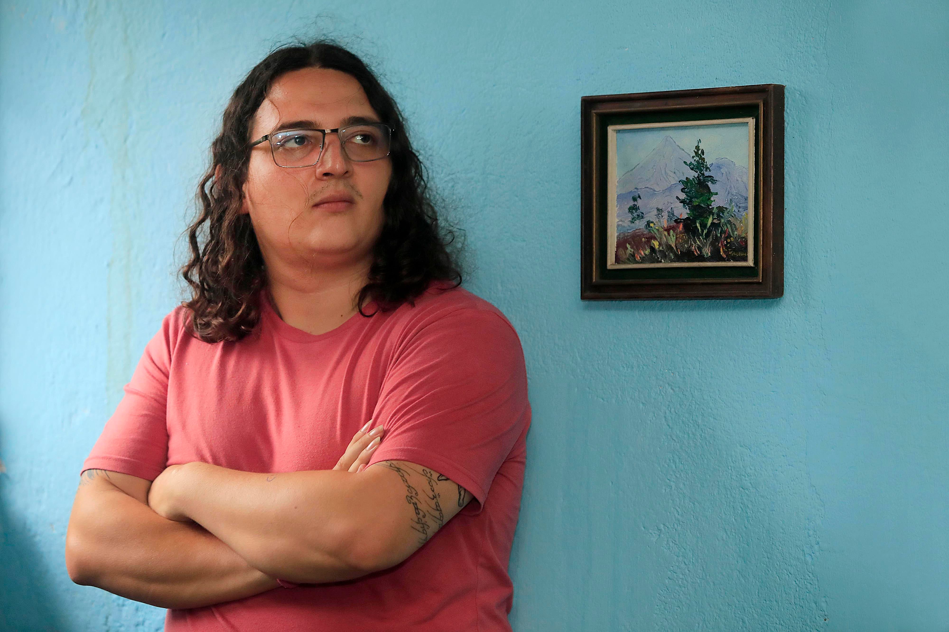 19/10/2023 San Sebastián. Walter Torres, poeta. Autor del libro 'Niños Ferales'.