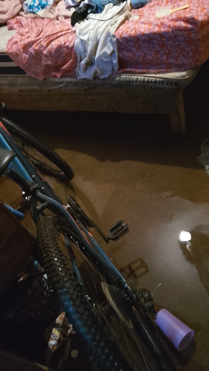 En San Carlos se reportaron daños a viviendas a causa de las inundaciones.