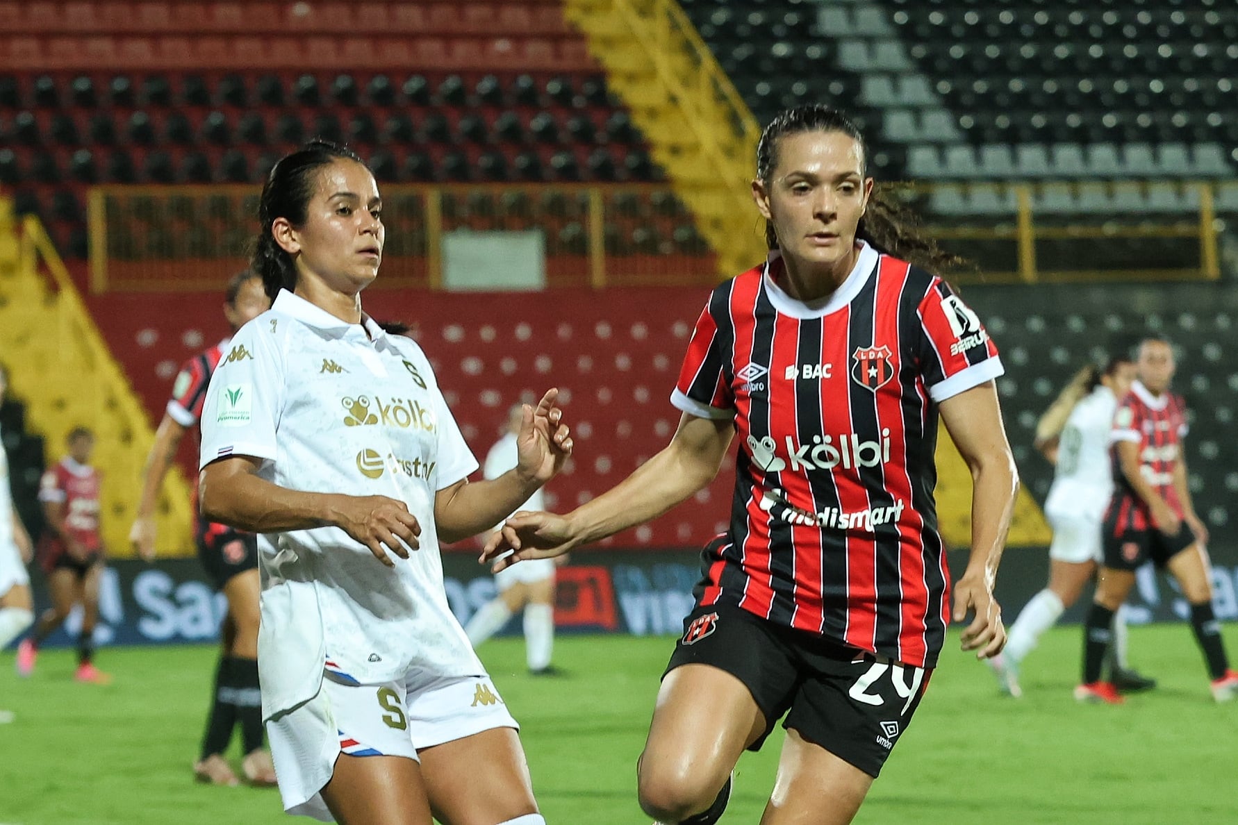 19/08/2026/ Juego entre Liga Deportiva Alajuelense vs Saprissa por la jornada tres de la liga femenina en el estadio Alejandro Morera Soto / foto John Durán