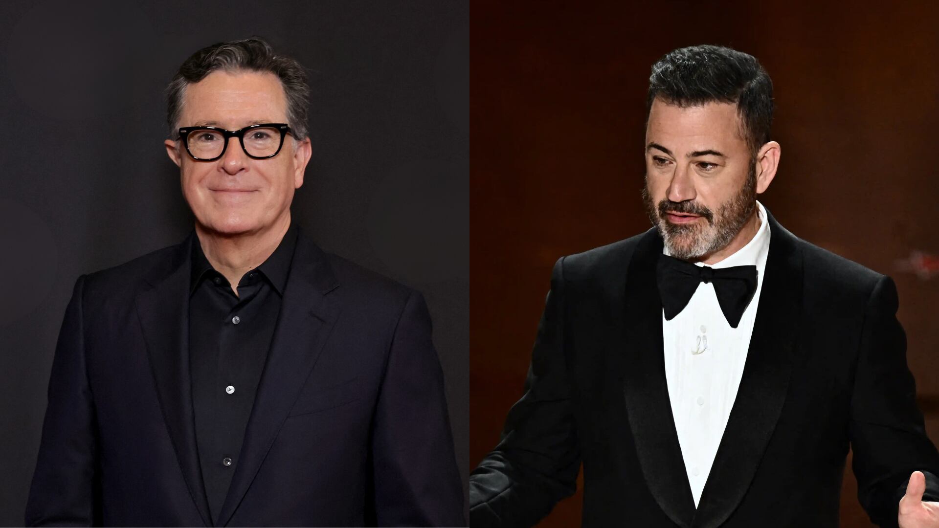 Stephen Colbert y Jimmy Kimmel, dos víctimas de la censura y los ataques a la libertad de expresión y de prensa en Estados Unidos.