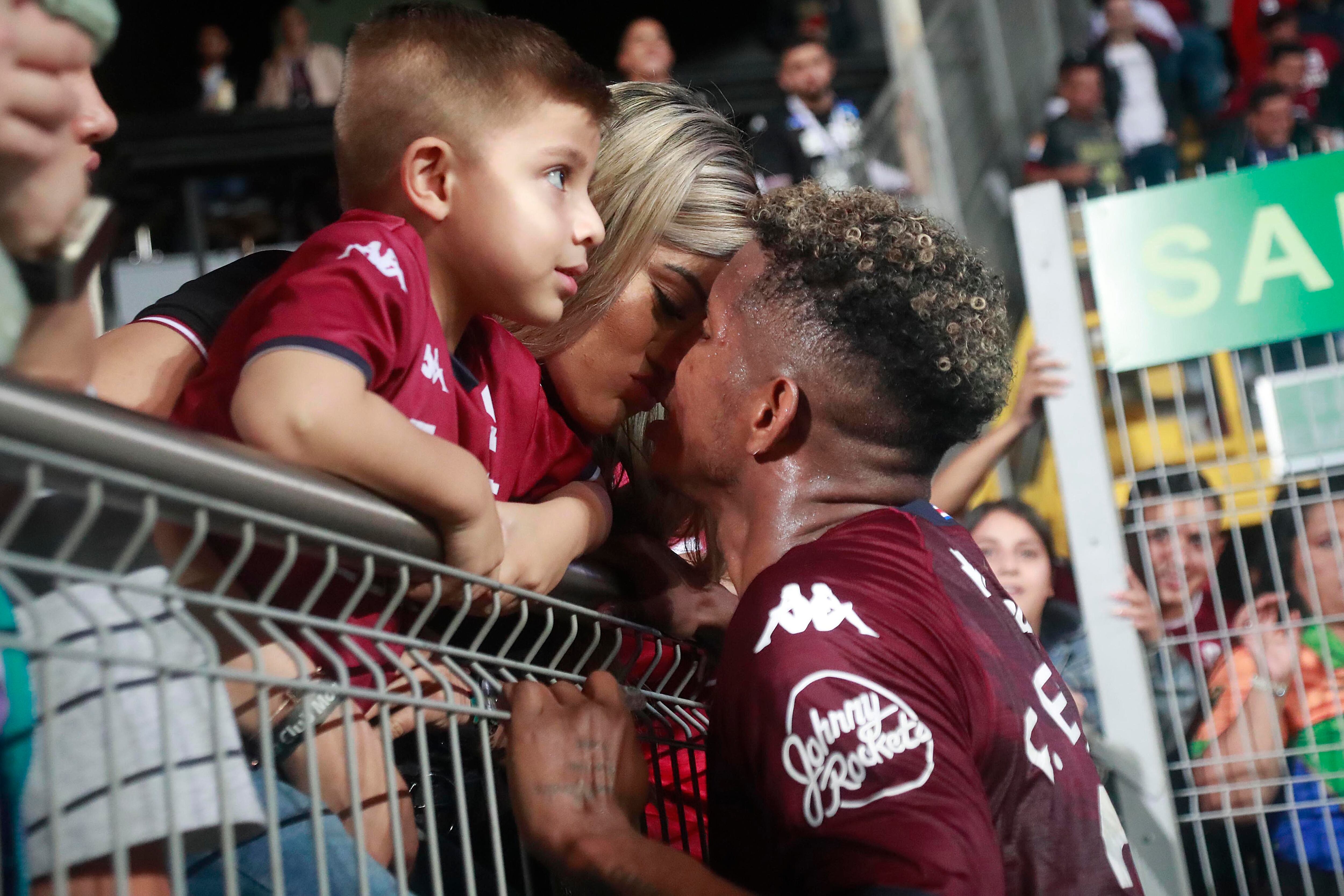 04/11/2023 Estadio Ricardo Saprissa, Tibás. El Deportivo Saprissa recibió a la Liga Deportiva Alajuelense, en una nueva versión del Clásico Nacional en partido de la jornada 18, Torneo de Apertura, Liga Promérica 2023.