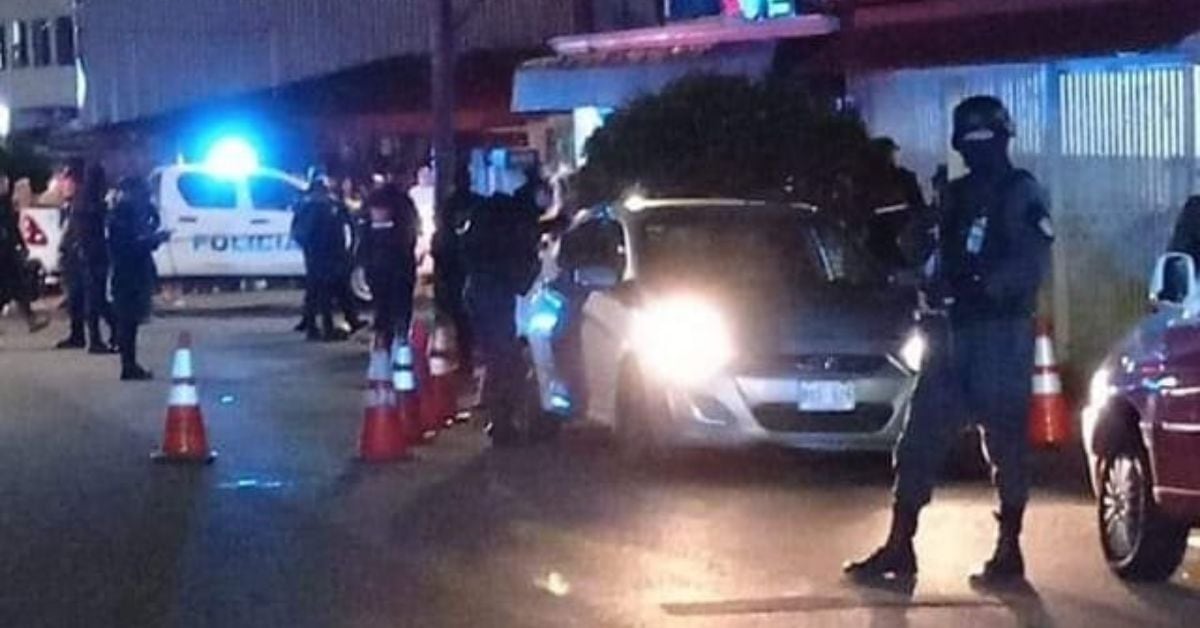 El suceso se reportó la noche de este sábado. (Fotografía suministrada por Keyna Calderón, corresponsal GN)