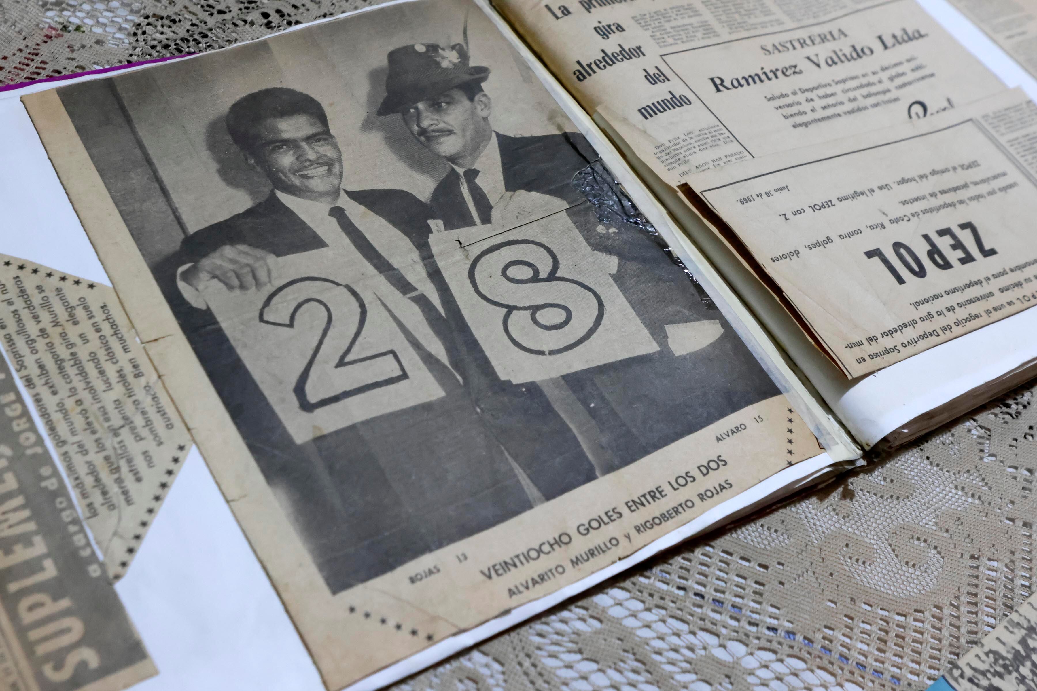 Rigoberto "Feo" Rojas en su casa