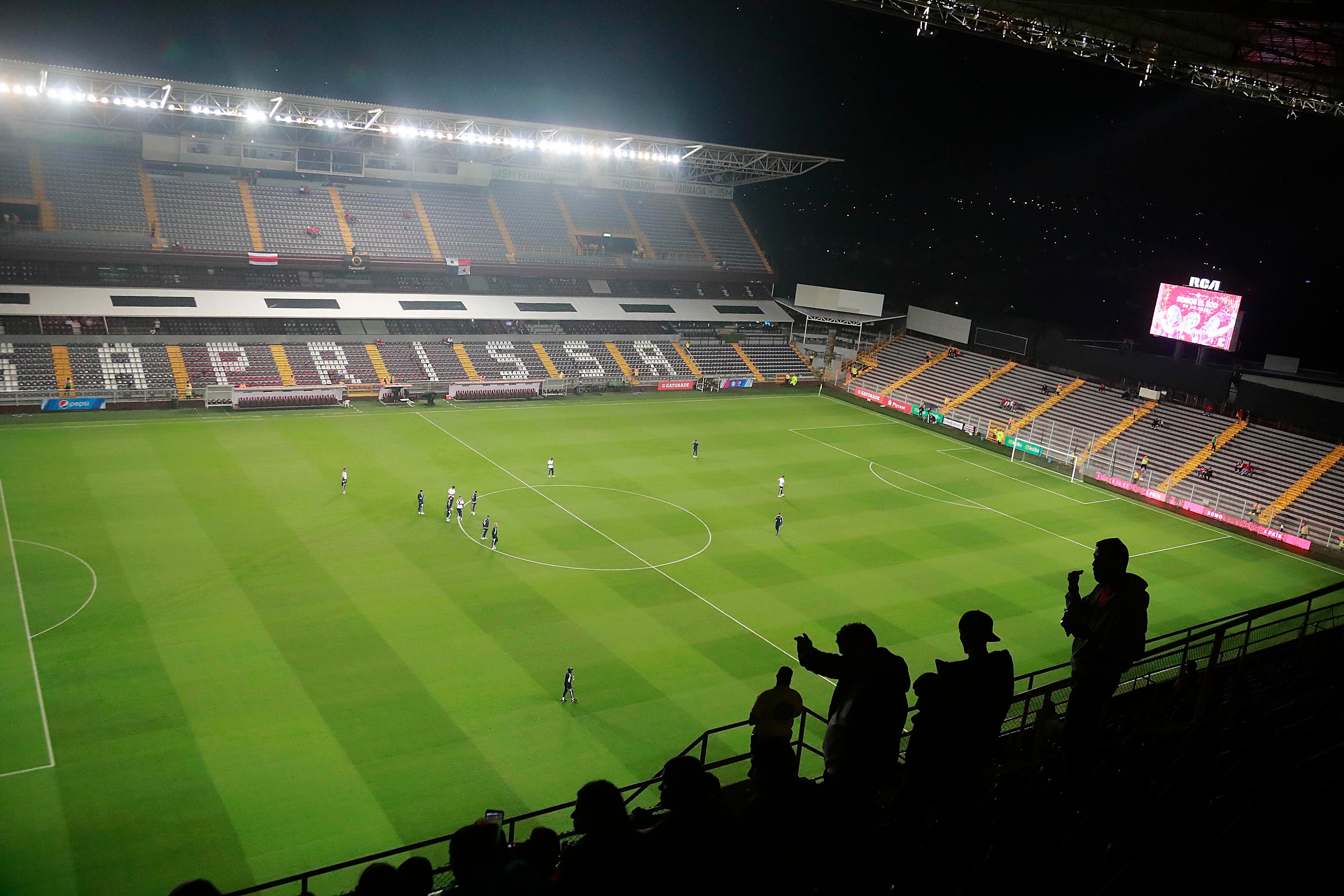 16/11/2023 Estadio Ricardo Saprissa, Tibás. La Selección Nacional de Costa Rica recibió a la Selección de Panamá, en partido de ida por los Cuartos de Final de la Liga de Naciones de Concacaf.