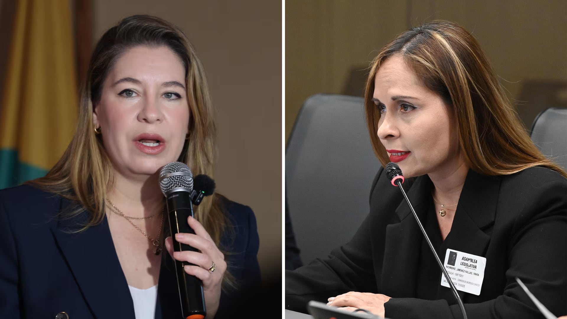 Claudia Dobles y Yara Jiménez