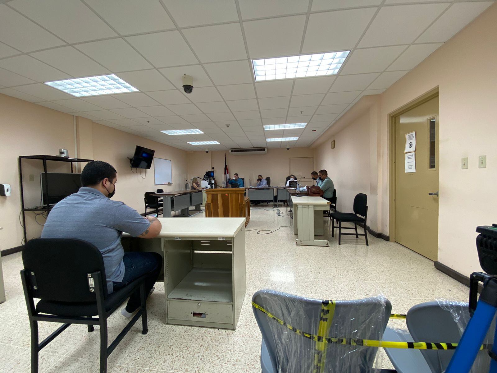 Con la sentencia condenatoria leída este miércoles en Puntarenas, se cierra el caso por la muerte del guarda de una gallera en manos de su hijastro. Foto: Andrés Garita.