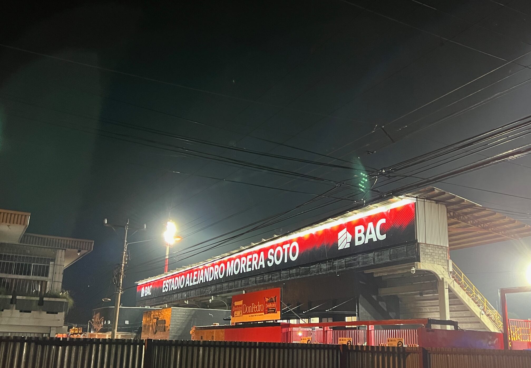 Así luce ahora el Estadio Alejandro Morera Soto.