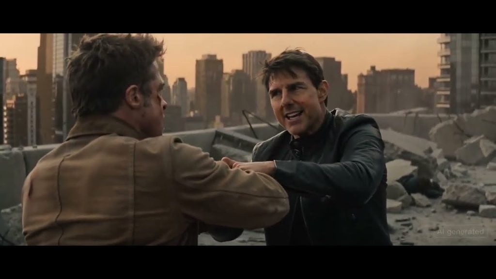 Un video generado con Seedance 2.0 mostró a Tom Cruise y Brad Pitt en una pelea hiperrealista y desató el rechazo de Hollywood por uso no autorizado de imagen y contenidos protegidos.