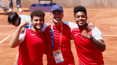 Jesse Flores y Rodrigo Crespo ponen al tenis tico en semifinales de Panamericanos 36 años después