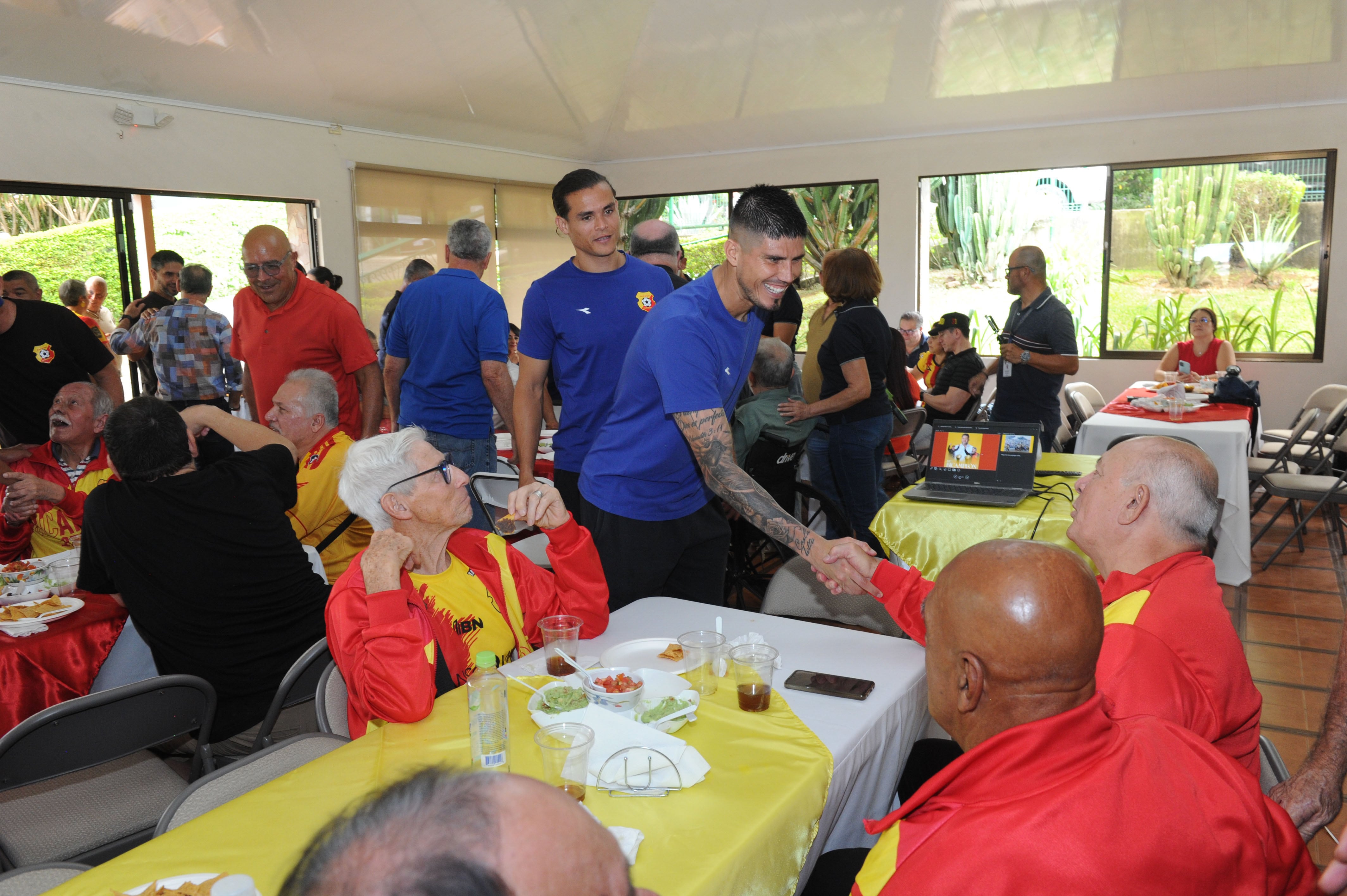 Convivio de Bicampeones del Club Sport Herediano.