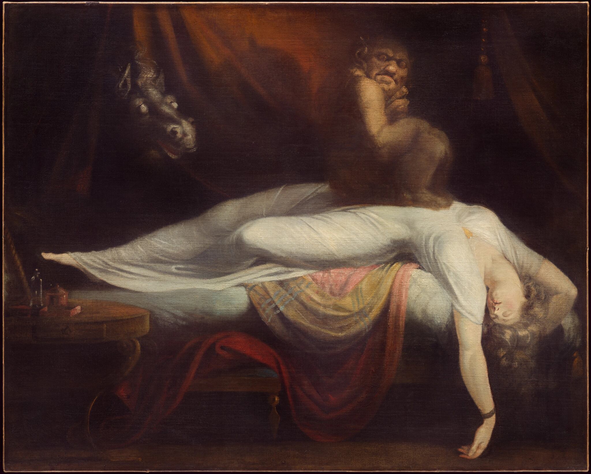 'The Nightmare' (1781) de Henry Fuseli.