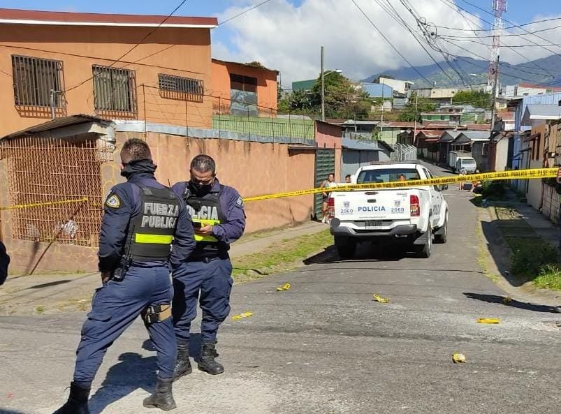 Con el homicidio en Purral, llegan a 547 las víctimas este año. El 2019 cerró con 560. Foto: suministrada por Reiner Montero.