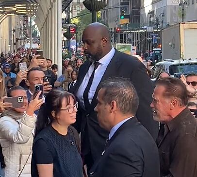 Escolta de Arnold Schwarzenegger