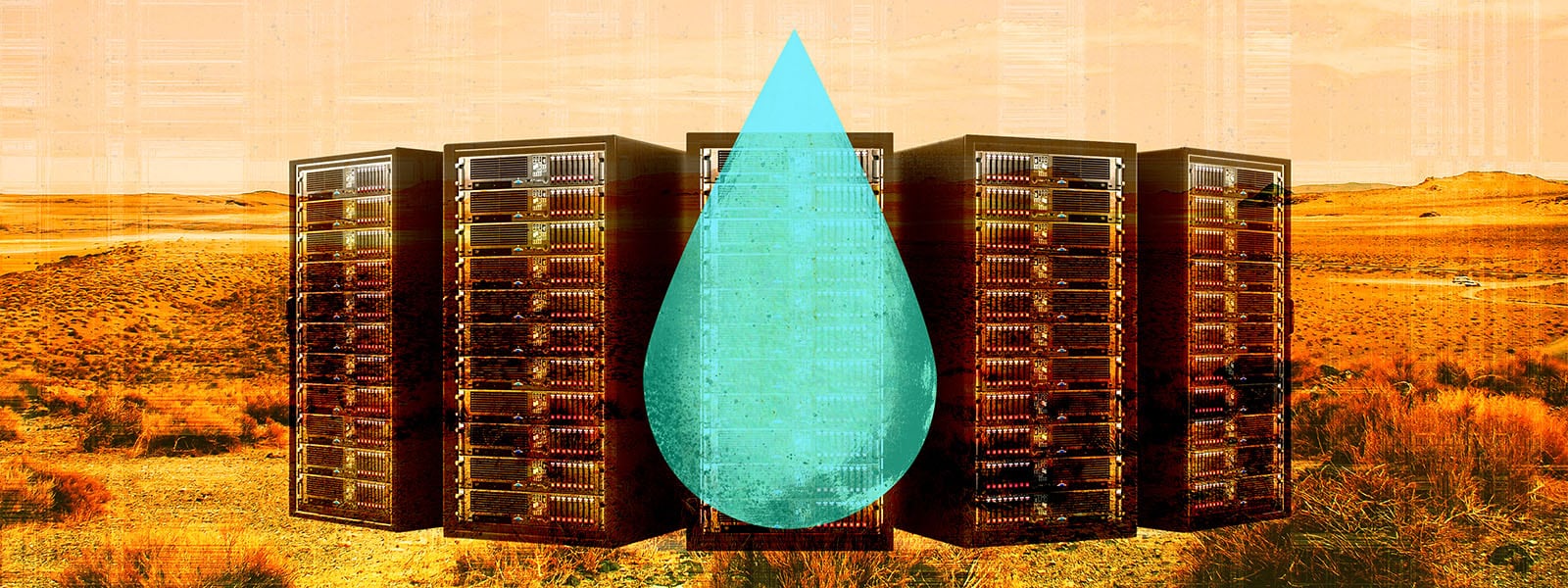 Para evitar que los procesadores de IA se sobrecalienten, muchos centros de procesamiento de datos recurren, al menos en parte, al agua para su refrigeración. Esto puede agravar la escasez de agua en las regiones afectadas por la sequía.