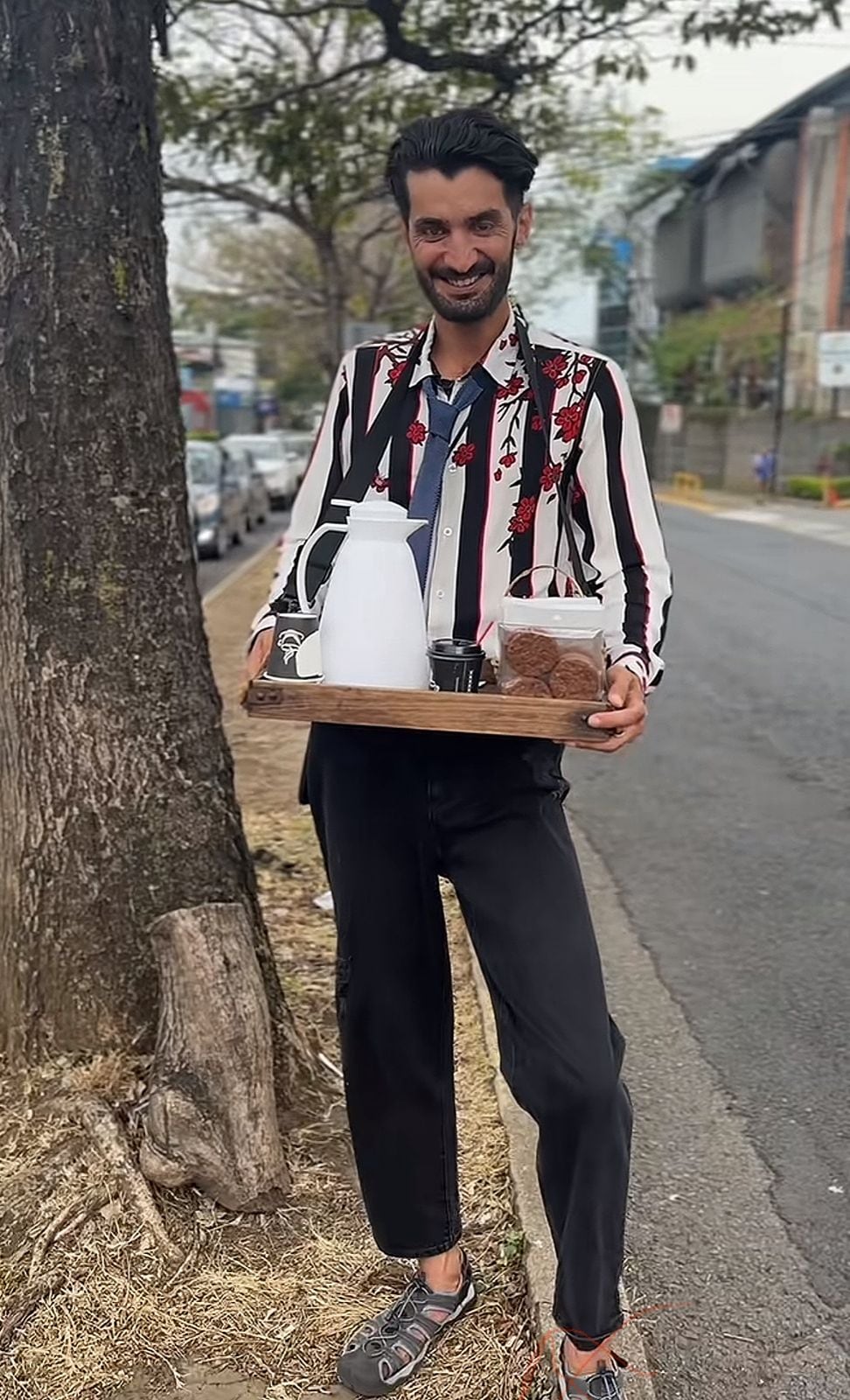 Amin, barista iraní