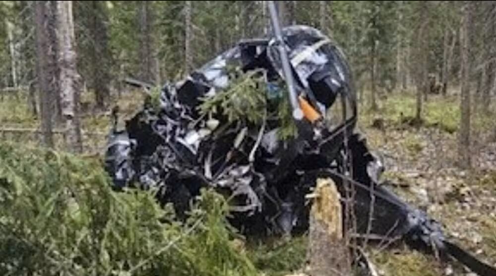 Dos helicópteros colisionaron en el aire en Finlandia. Viajaban cinco personas. Todos murieron. Las causas aún se desconocen.