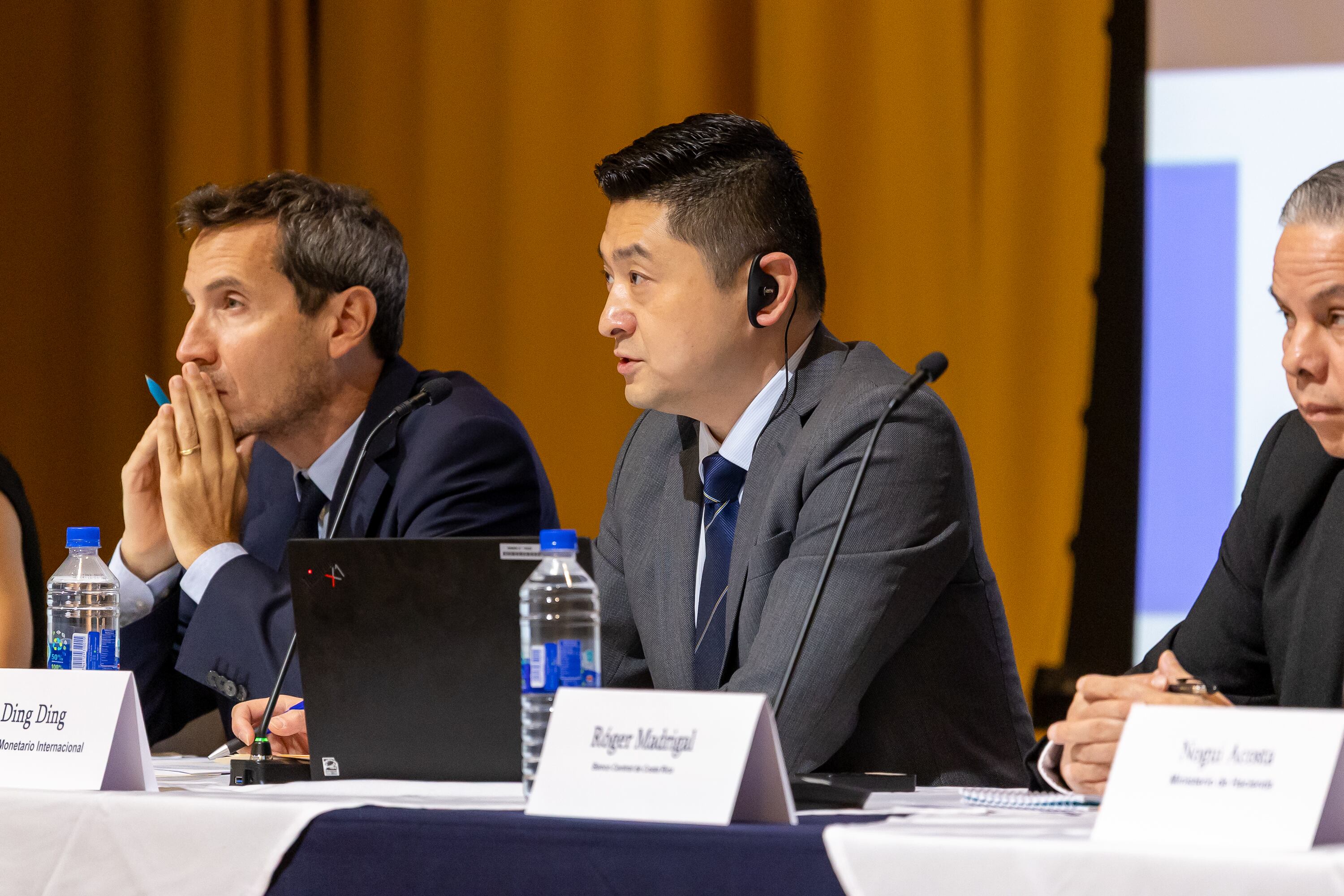 28/02/2025, San José, Superintendencia de Entidades Financieras, conferencia de prensa del FMI a cerca de la conclusión de su visita.