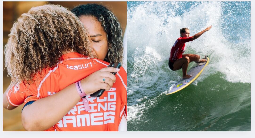 Leilani McGonagle
Mikela Castro
Esmeralda Bolívar
Mundial de Surf en El Salvador
10 de setiembre del 2025
Fotografía: FSCR/Pablo Jiménez, ISA