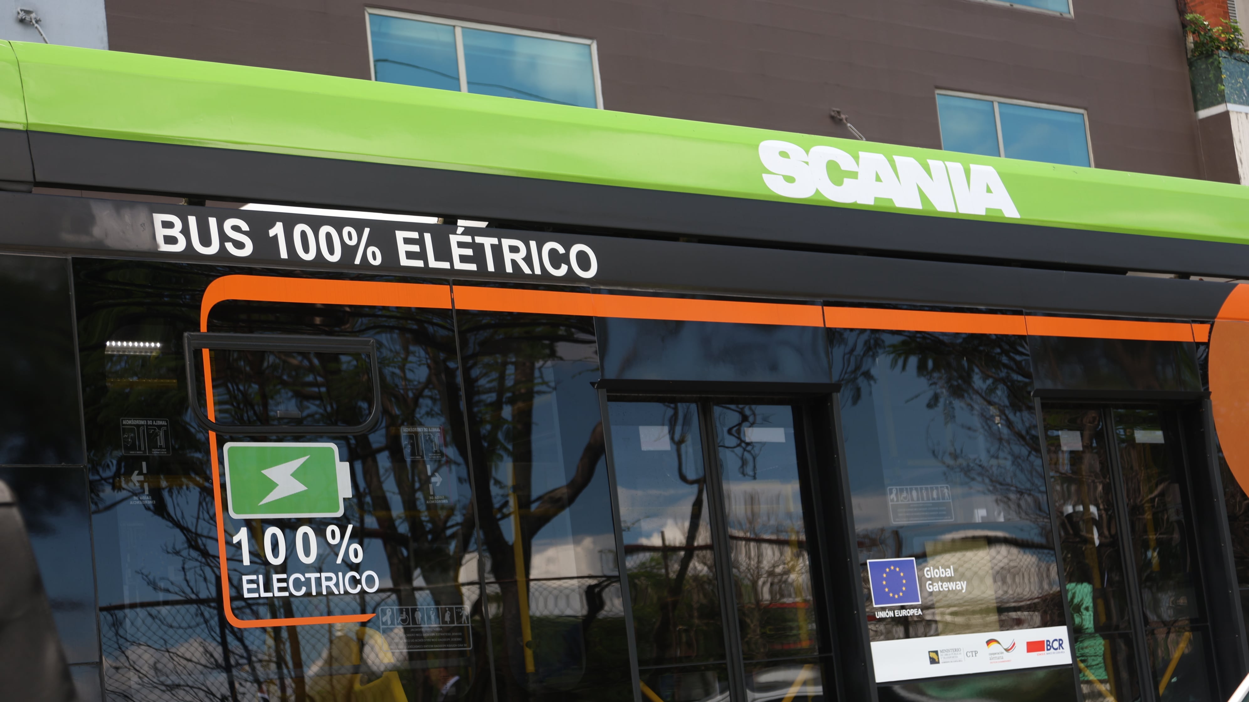 Presentación de nuevos buses eléctricos