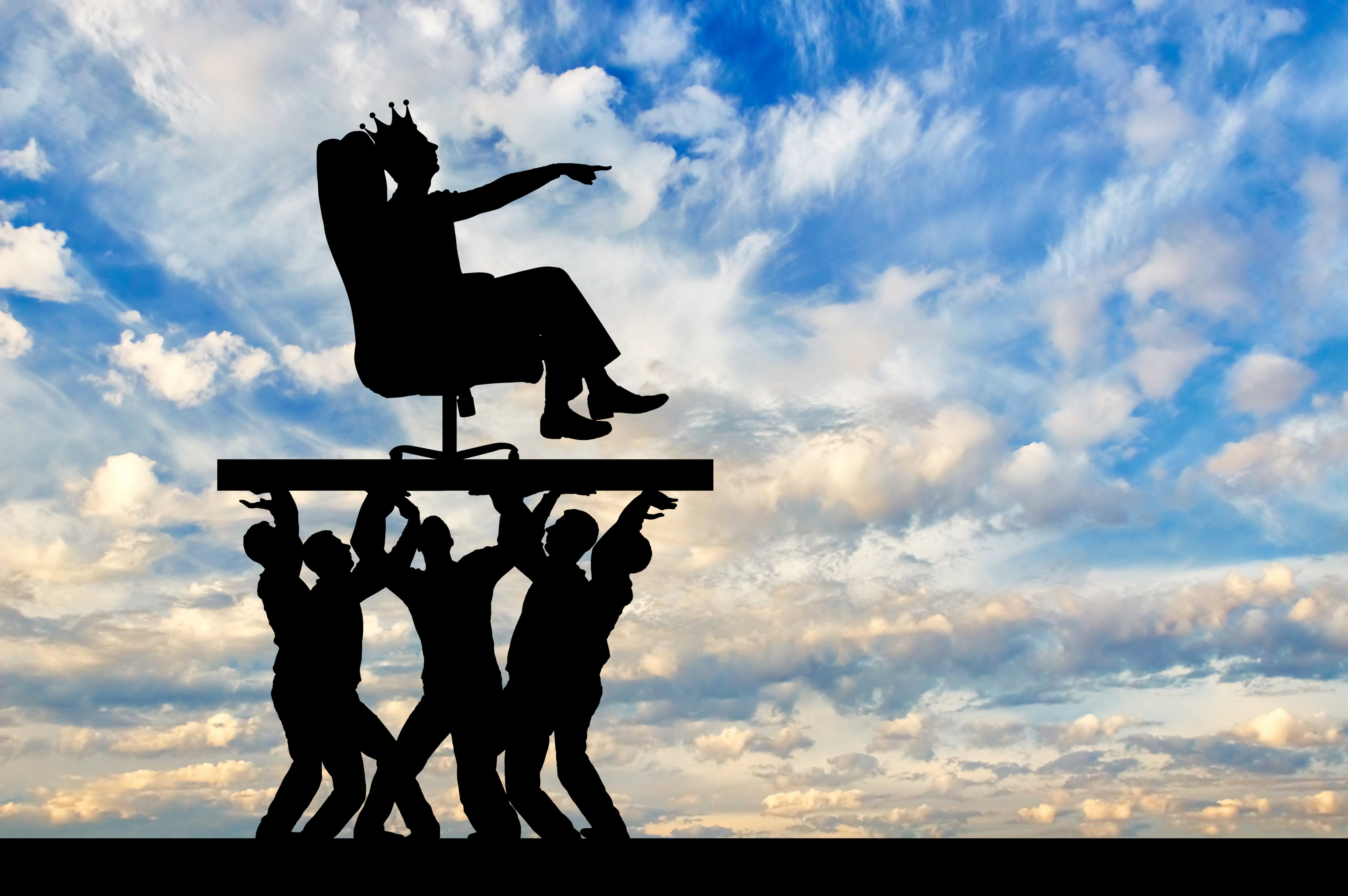 lacayos, siervos, señor feudal, servilismo polítco, autocracia, autócratas, reyes