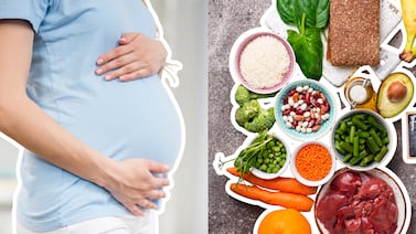 Estos son los alimentos prohibidos en el embarazo y los nutrientes que su bebé necesita