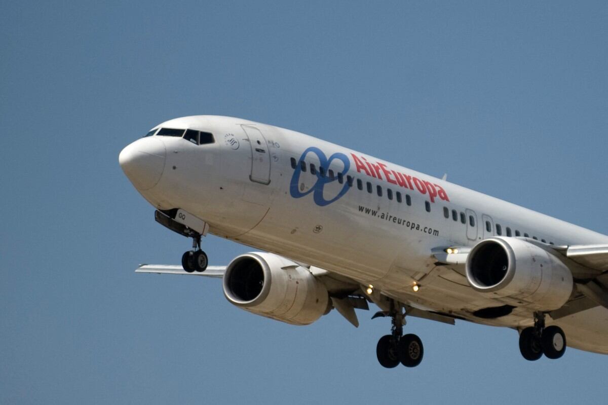 Air Europa fue una de las aerolíneas que suspendió vuelos a Caracas.