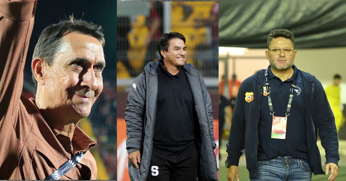 Alexandre Guimaraes, Vladimir Quesada y Jafet Soto alistan sus mejores estrategias con Liga Deportiva Alajuelense, Saprissa y Herediano para los cuartos de final de la Copa Centroamericana de Concacaf.