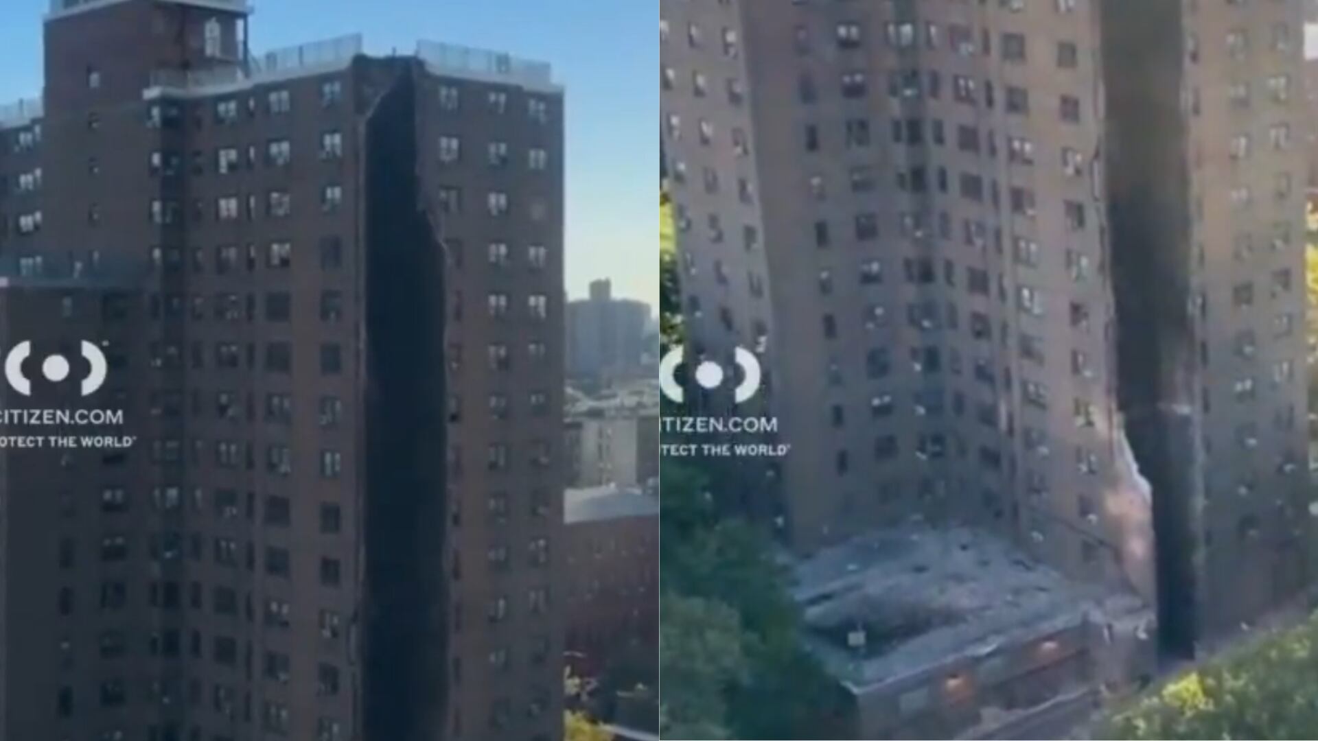 Edificio público de 17 pisos colapsó tras explosión en el Bronx. Se desconoce si hay personas atrapadas. Emergencia movilizó drones y rescatistas.