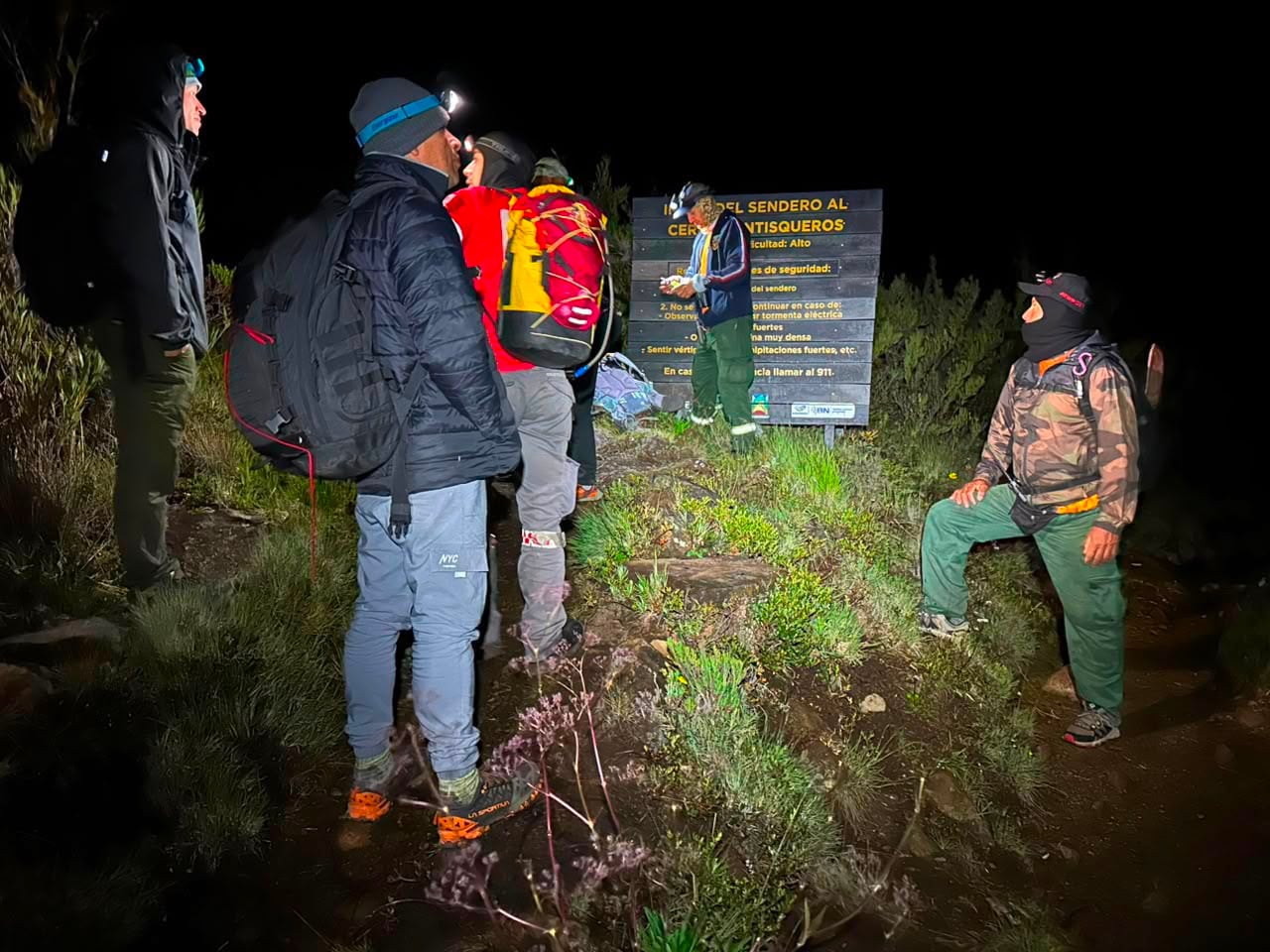 búsqueda del turista desaparecido en el Parque Nacional Chirripó