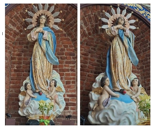 Manuel María Zúñiga, escultura Inmaculada Concepción de Zapote, 1931.