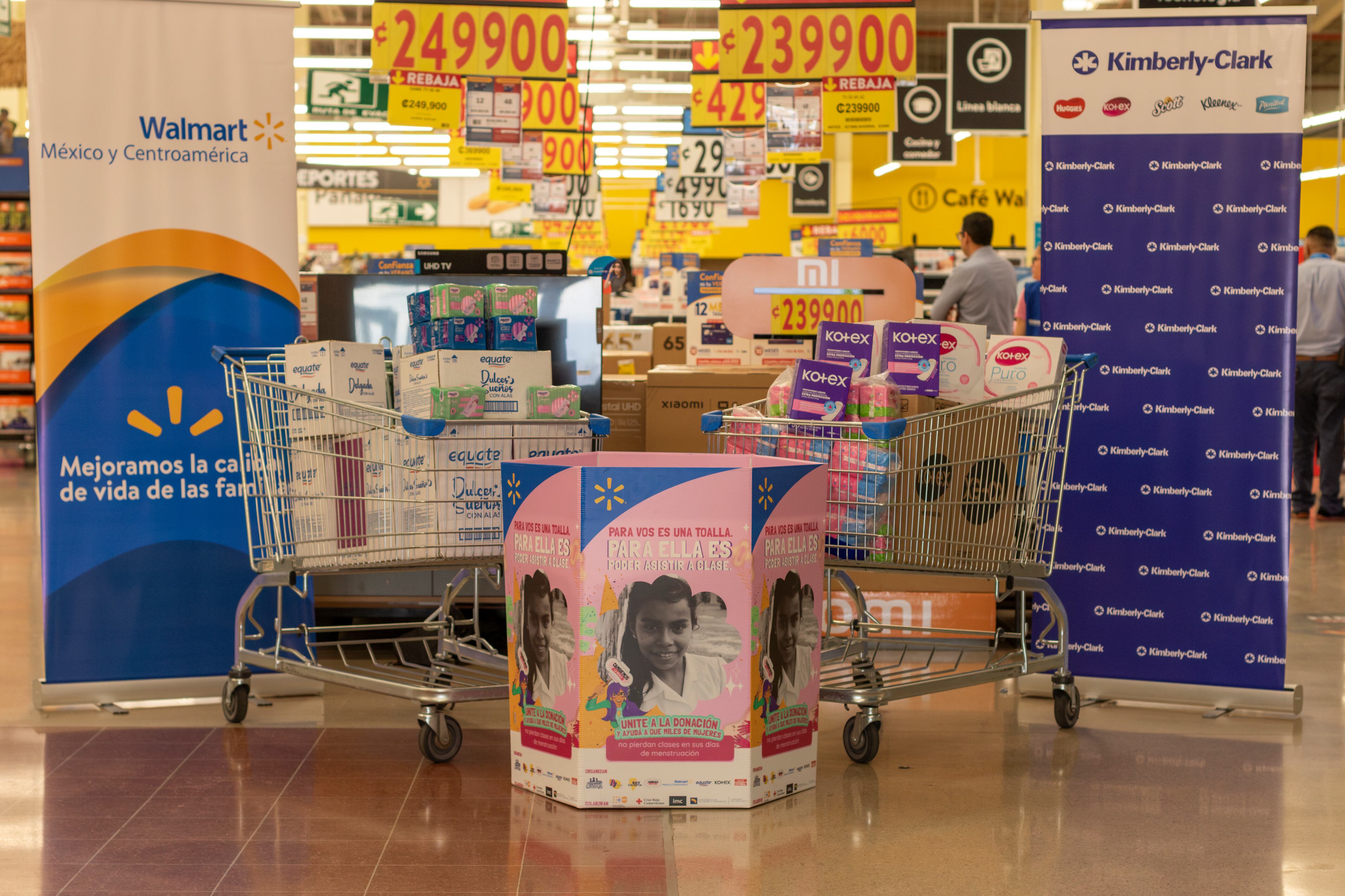 campaña “Cambiemos la regla” para darproductos menstruales de niñas y adolescentes en Costa Rica. La iniciativa busca recaudar estos artículos para entregarlos a de organizaciones que trabajan con poblaciones vulnerables.