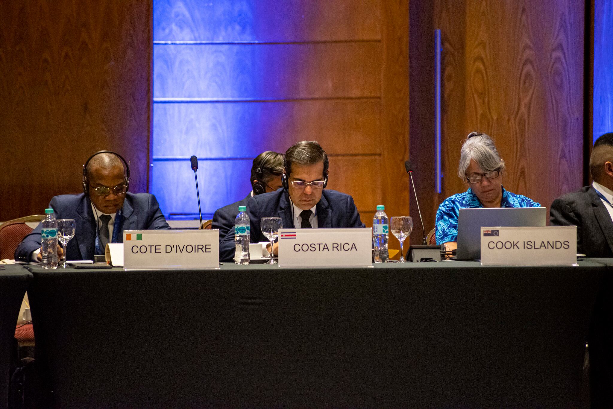 Reunión plenaria del Foro Global de la OCDE, celebrada en Asunción, Paraguay.