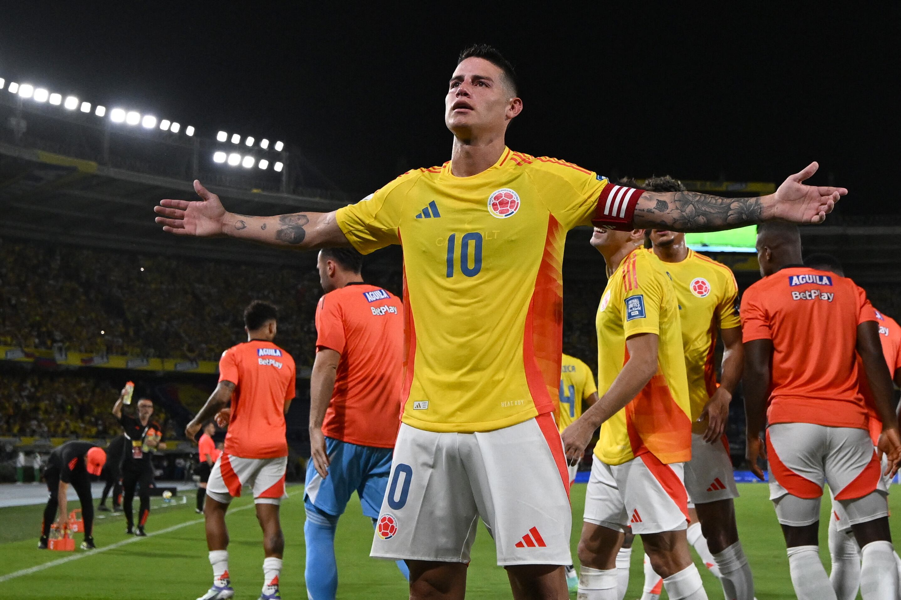 Colombia dice presente de nuevo en el Mundial y James Rodríguez lo disfruta al máximo.