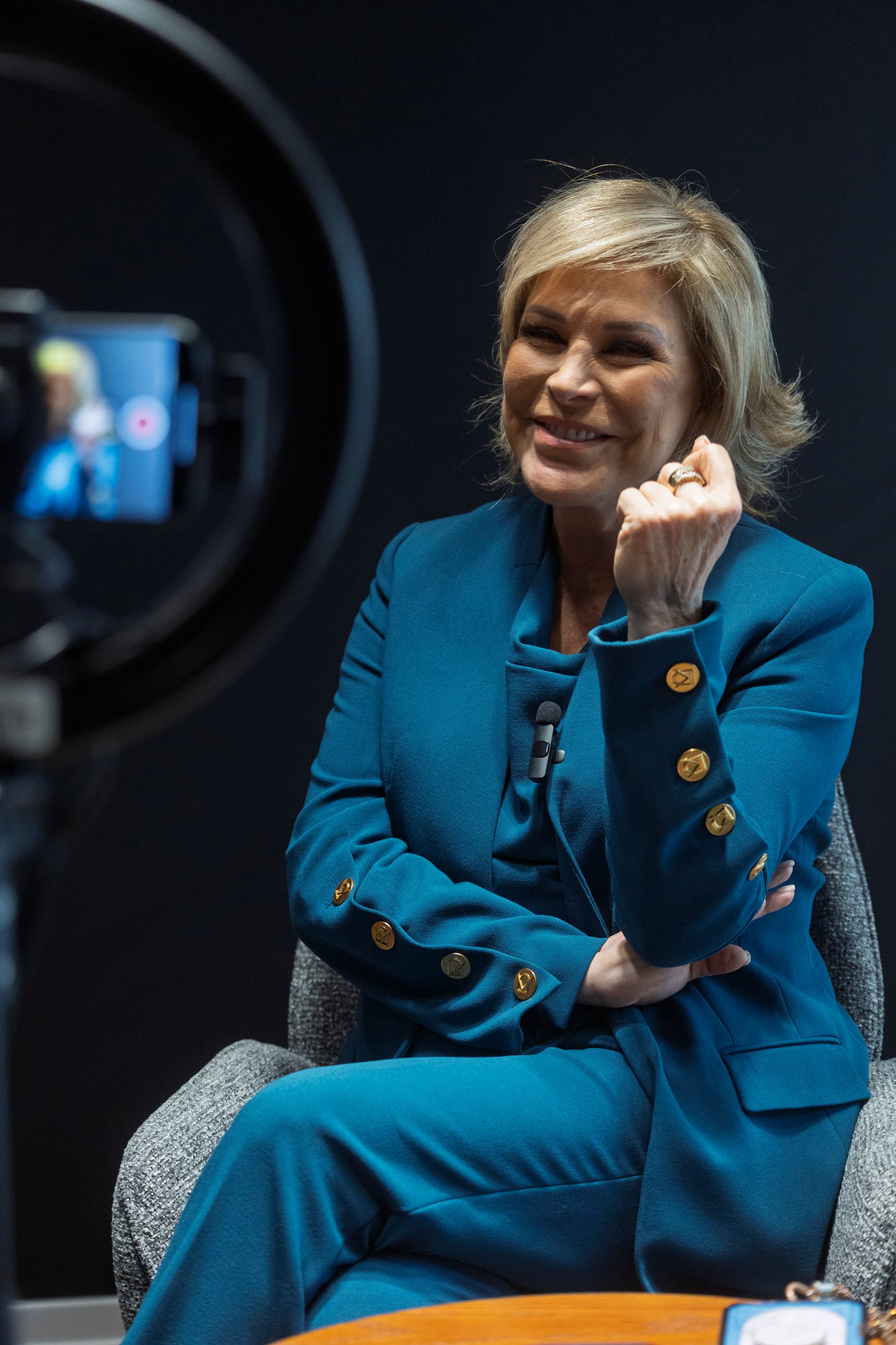 03/02/2026, San José, entrevista con la presentadora Cristiana Nassar.