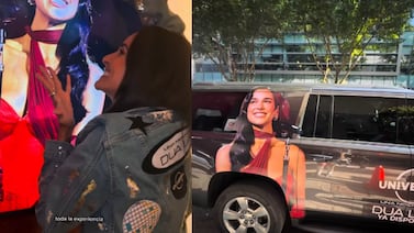 A Johanna Solano la confundieron con Dua Lipa en México y todo quedó filmado: ¡Vea el extraño momento!