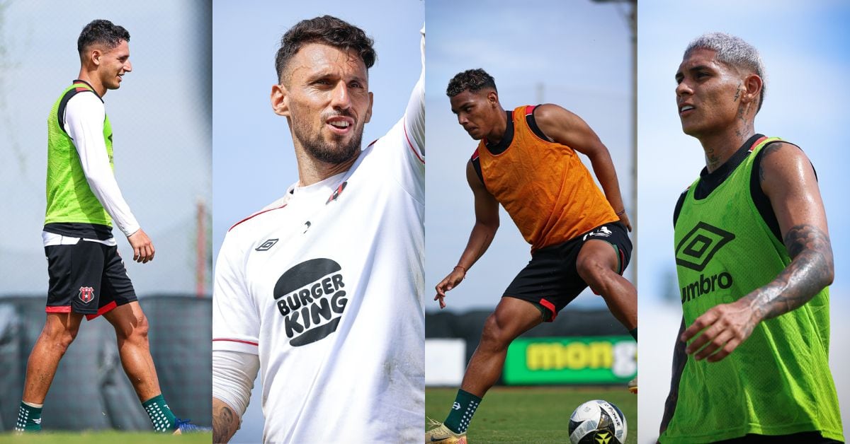 Doryan Rodríguez, Washington Ortega, Creichel Pérez y John Paul Ruiz son cuatro de los 28 jugadores que Liga Deportiva Alajuelense llevó a México.