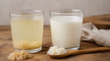 Kéfir de agua o de leche: cuál es la diferencia y qué beneficios aporta cada uno