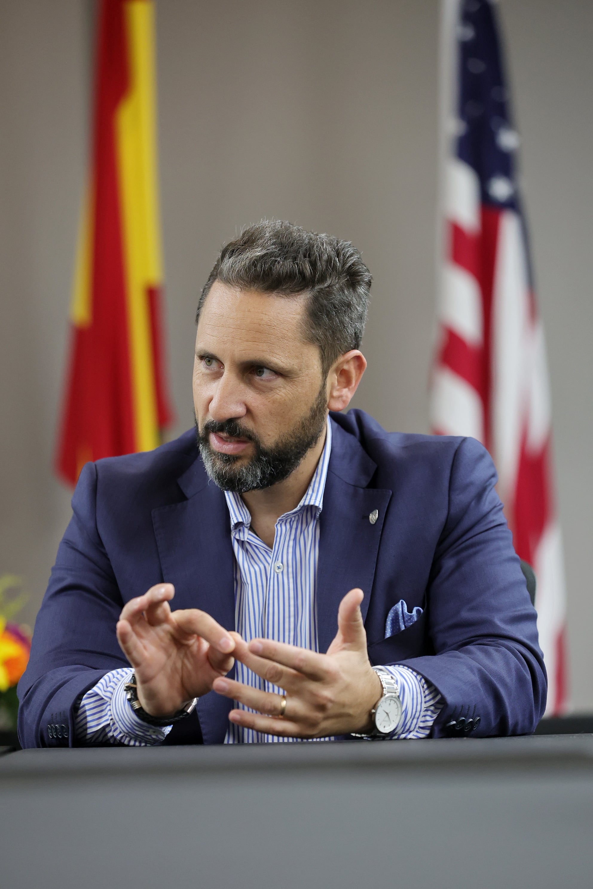 Retratos de Federico Marengo, CEO ADEN / foto John Durán