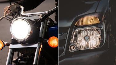 Esta es la multa por circular sin luces o usar mal neblineras y luz alta en moto y carro