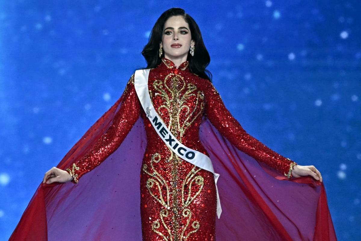 Fátima Bosch, Miss Universo 2025. AFP.