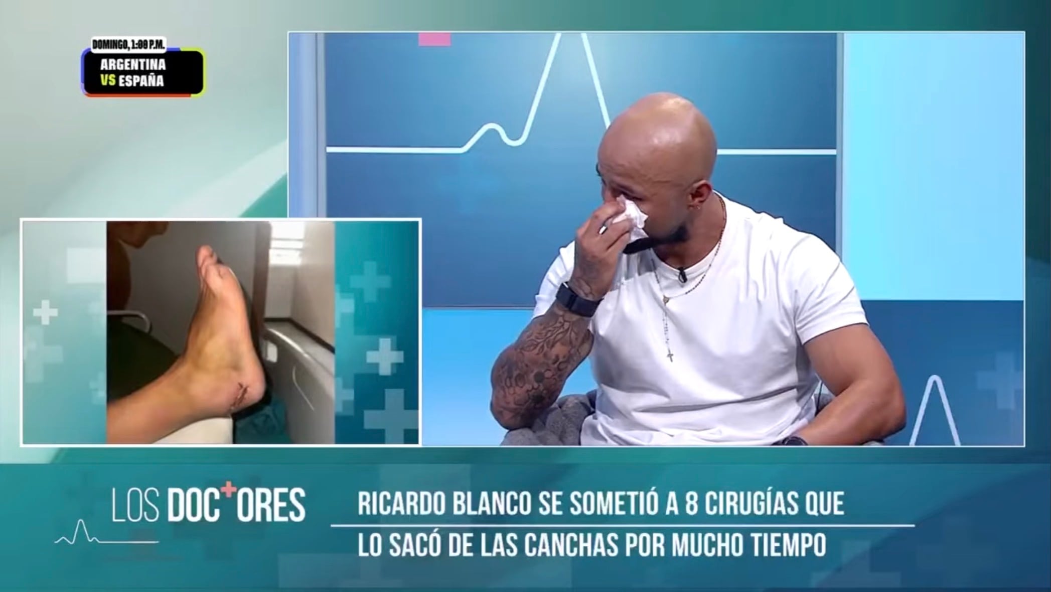 Ricardo Blanco sufrió mucho, pero afirma que se siente agradecido, porque él le pedía a Dios retirarse jugando con Saprissa y así pasó.