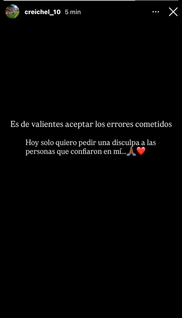 El jugador de Alajuelense, Creichel Pérez, envió un mensaje luego de polémica con otros 3 compañeros