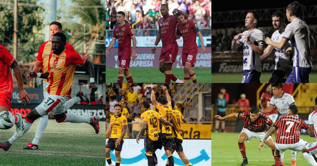 Herediano, Saprissa, Cartaginés y Liberia se encuentran en zona de clasificación luego de la jornada 14 del Torneo de Clausura 2026. Liga Deportiva Alajuelense ahora es quinto.