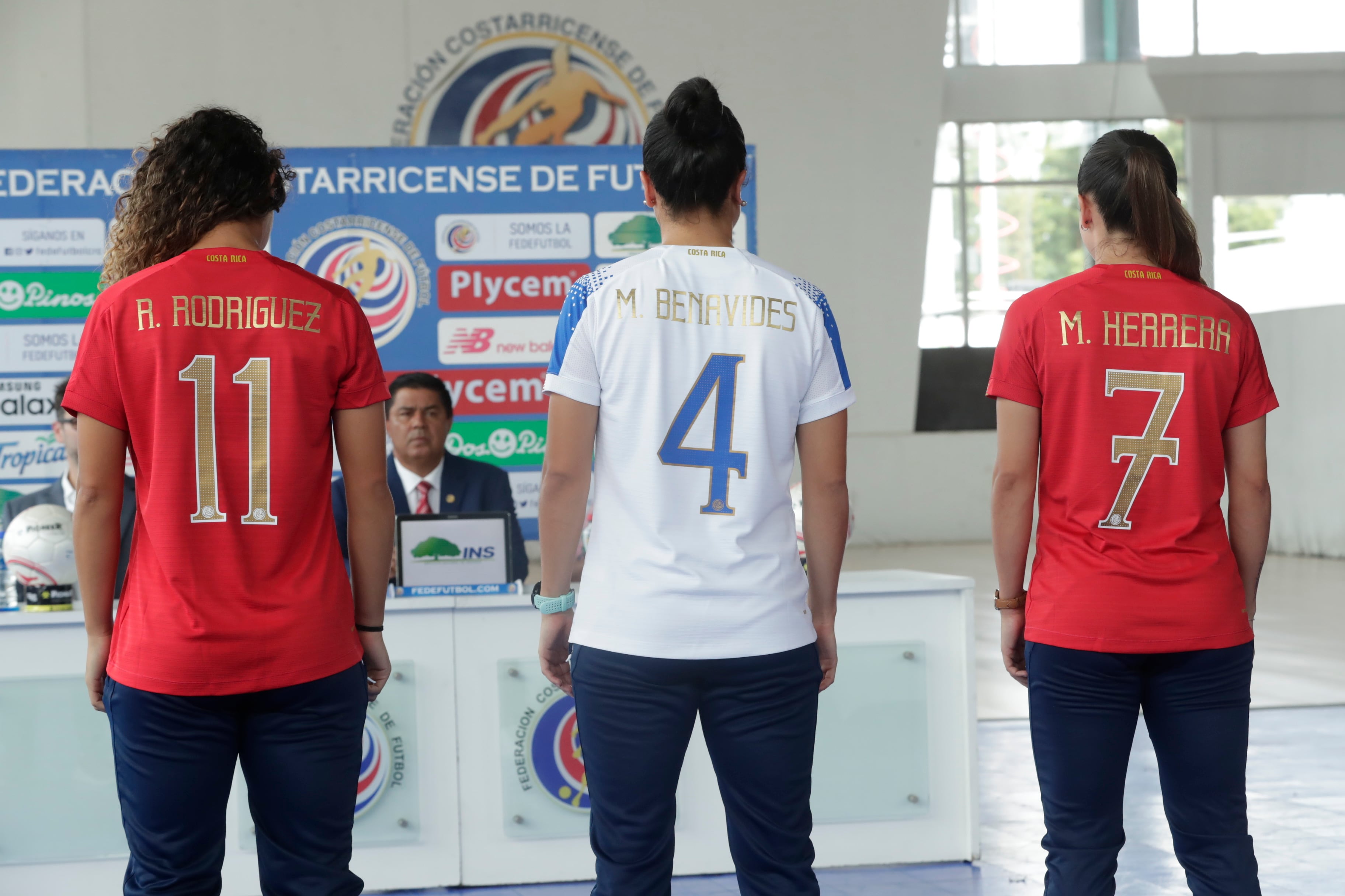 03/10/2019, Alajuela, San Rafael, Proyecto Gol, presentación del uniforme de la selección femenina de fútbol de Costa Rica. Fotografía José Cordero