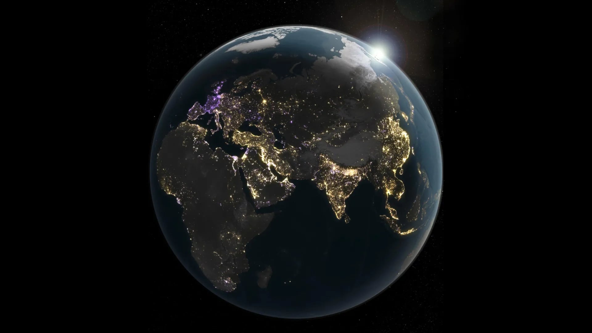 Satélites revelaron que las luces nocturnas del planeta cambian constantemente por urbanización, crisis energéticas y conflictos.