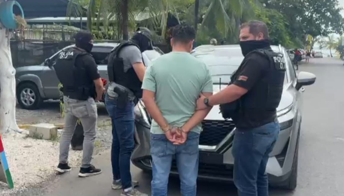 El sujeto fue detenido en Puerto Viejo de Limón.