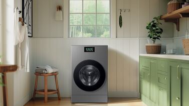 Ni la lavadora se salva: Samsung pone IA que lava y seca ropa mientras aprende sus hábitos