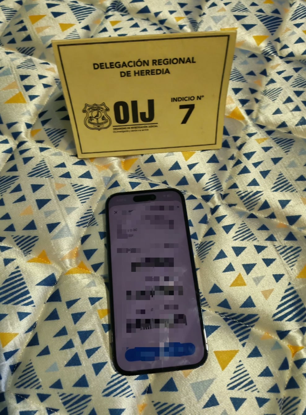 Allanamiento en la vivienda de Carlos Barahona